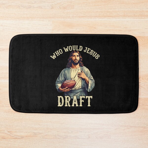 Item preview, Who Would Jesus Draft Fantasy Football Christian Draft Party designed and sold by Dressed For  Duty.