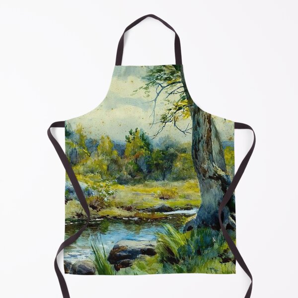 Item preview, Autumn River Landscape designed and sold by tomorrowsart.