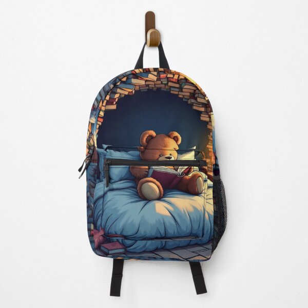 Item preview, Teddy Reading a Book designed and sold by M-Y-A-R-T-.