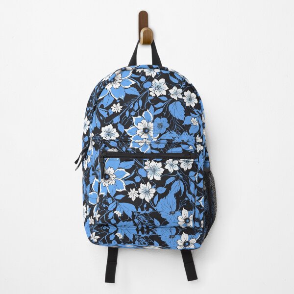 Item preview, Black and Blue Floral designed and sold by elizabethdancer.