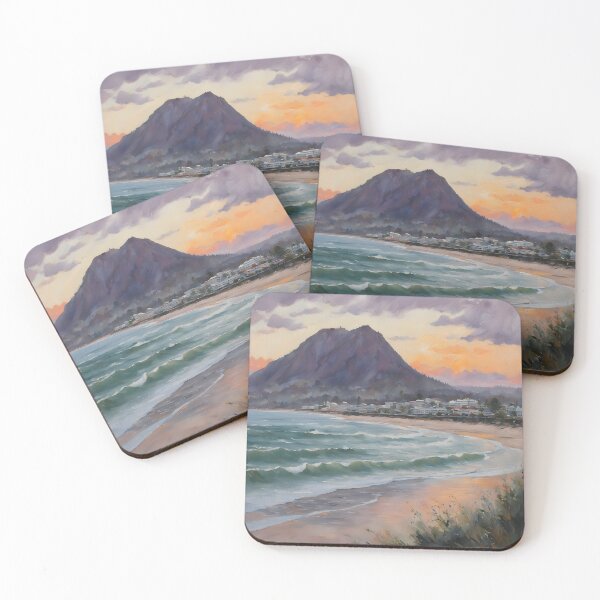 Item preview, Mount Maunganui & Tauranga: Sunset Splendor in New Zealand designed and sold by LSVart.