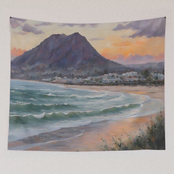Item preview, Mount Maunganui & Tauranga: Sunset Splendor in New Zealand designed and sold by LSVart.
