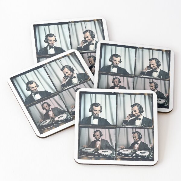 Item preview, DJ Abe Lincoln Republican Party designed and sold by RockFireMerch.