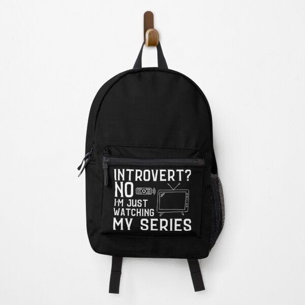 Item preview, Introvert? No, I'm Just Watching My Series designed and sold by Zeemazoo.