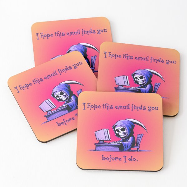 Item preview, I hope this email finds you before I do. (Vibrant Ver.) designed and sold by CheshireShmee.