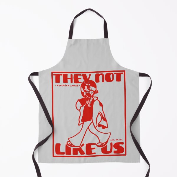 Item preview, Kendrick Lamar Super Bowl Meme Caricature - Retro Minimalist Design - They Not Like Us designed and sold by petiteToulon.