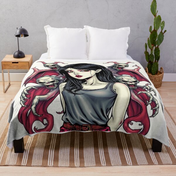 Item preview, Cute Gothic Goth Vampire Horror Girl Tattoo style illustration with demons designed and sold by Vintage Designs +.