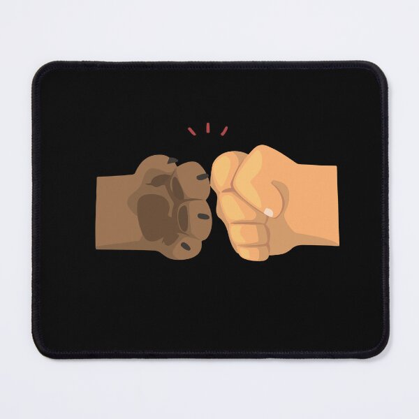 Item preview, Dog And People Punch Hand Dog Friendship Fist Bump Dogs Paw designed and sold by Dressed For  Duty.