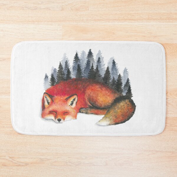 Artikelvorschau, Sleeping Fox entworfen und verkauft von colorsofthewild.
