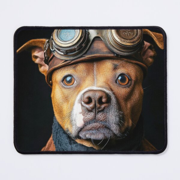 Item preview, Cool Steampunk Dog Portrait 01 designed and sold by mhfoto.
