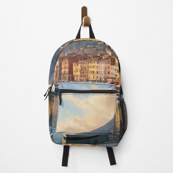 Item preview, Naples, Italy: Historic Waterfront with Vesuvius in the Background designed and sold by LSVart.