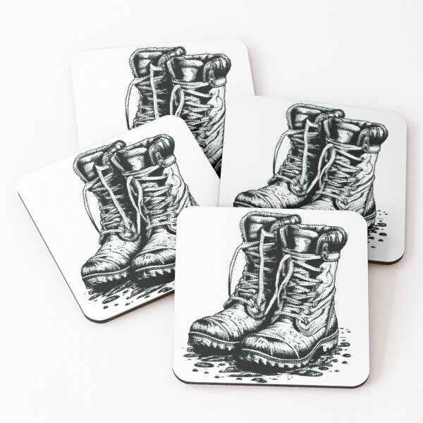 Item preview, Muddy Boots (Green Halftone) designed and sold by GetContented.