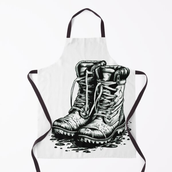 Item preview, Muddy Boots (Green Halftone) designed and sold by GetContented.