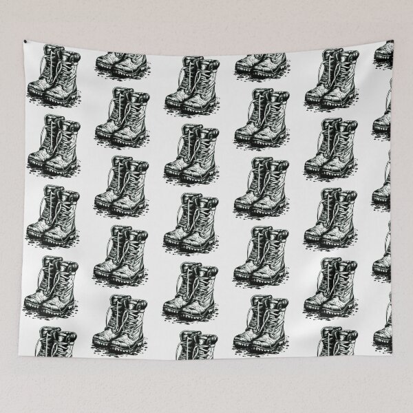 Item preview, Muddy Boots (Green Halftone) designed and sold by GetContented.