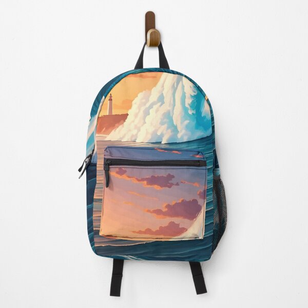 Item preview, Nazaré’s Giant Waves: Sunset Ocean Fury designed and sold by LSVart.