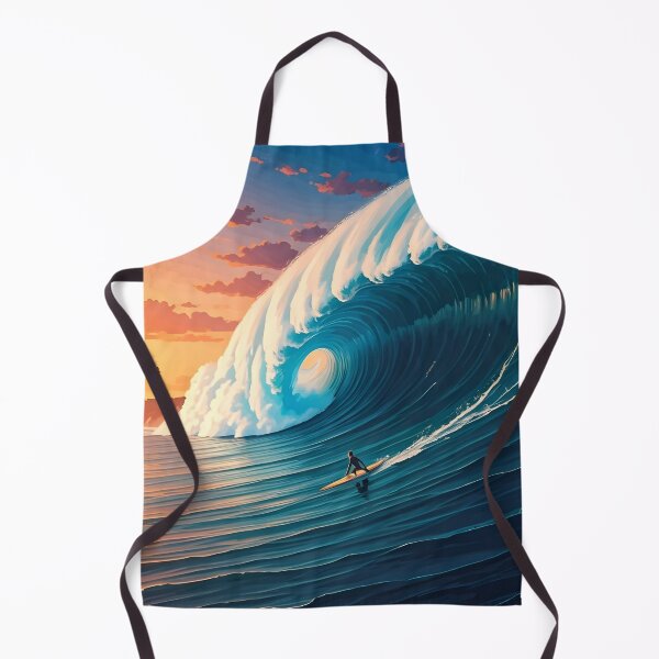 Item preview, Nazaré’s Giant Waves: Sunset Ocean Fury designed and sold by LSVart.