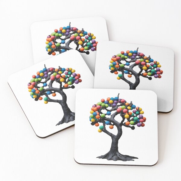 Item preview, Rainbow tree designed and sold by StickPlaza.