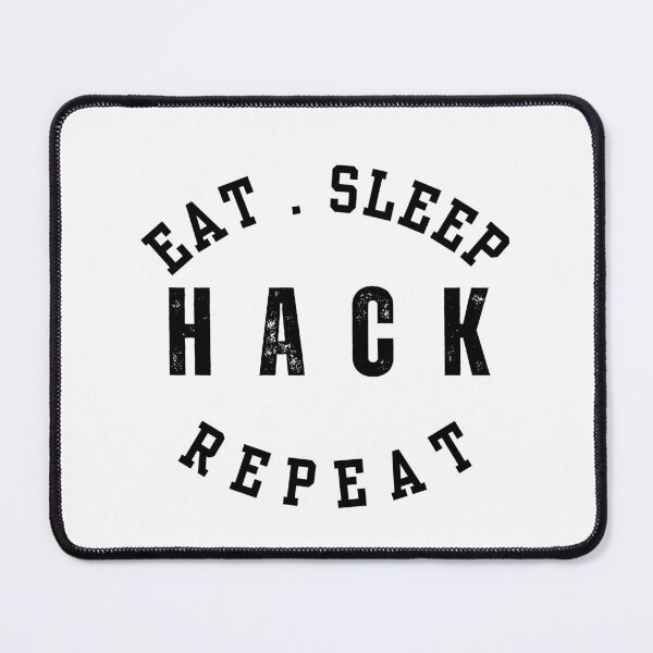 Item preview, Cool Eat Sleep Hack designed and sold by StemMerch247.