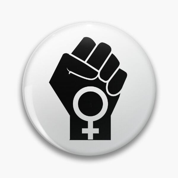 Item preview, Feminist power fist, International Women's Day  designed and sold by RadiantRoost.