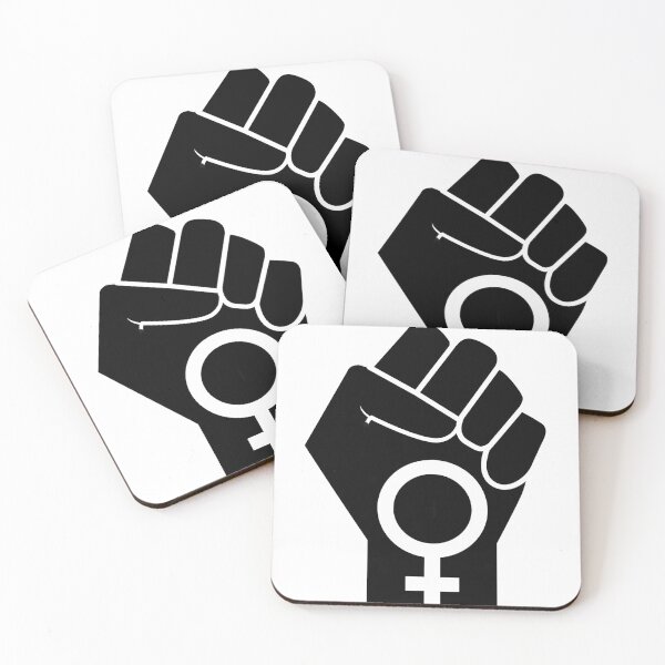 Item preview, Feminist power fist, International Women's Day  designed and sold by RadiantRoost.