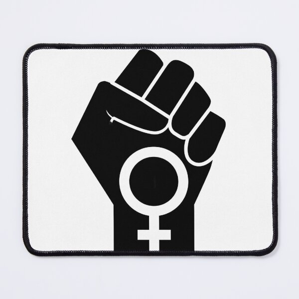 Item preview, Feminist power fist, International Women's Day  designed and sold by RadiantRoost.