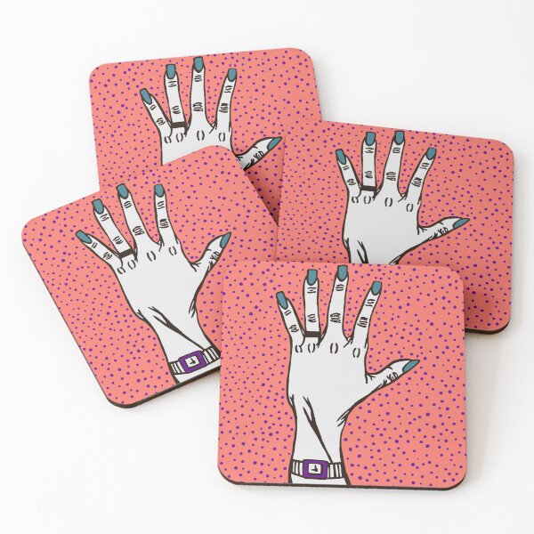 Item preview, Pop art hand polka dots  designed and sold by theniamhmachine.