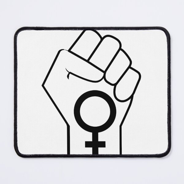 Item preview, Feminist power fist, International Women's Day  designed and sold by RadiantRoost.