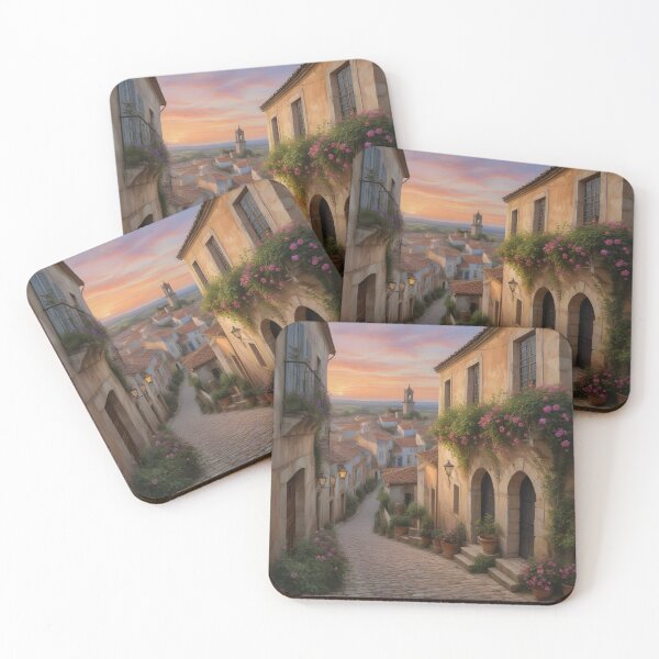 Item preview, Óbidos Village: Sunset Charm in Portugal designed and sold by LSVart.