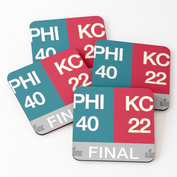 Item preview, PHI 40 KC 22, Super Bowl LIX, 40 22 Final  designed and sold by SnarkoClothes.