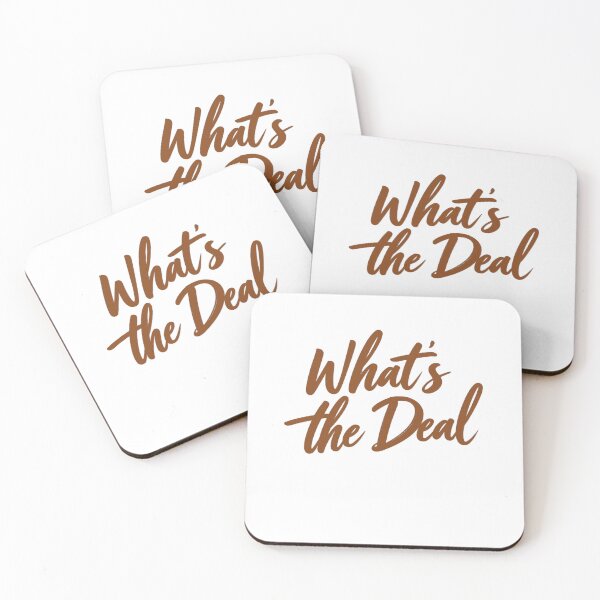 Item preview, Whats the Deal designed and sold by Gentle40Winks.