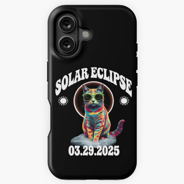 Item preview, Solar Eclipse Cat Wearing Eclipse Glasses - Solar Eclipse 03-29-2025 designed and sold by holly-renee.