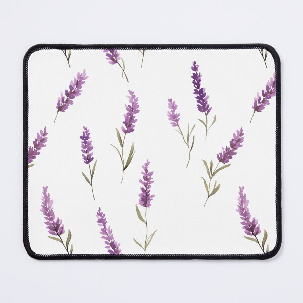Item preview, lavender sprigs on a soft lavender designed and sold by porbenjaporn.