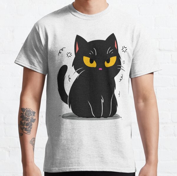 Item preview, Angry Cat Black designed and sold by Barista-art.