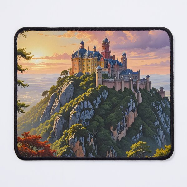 Item preview, Pena Palace: Sunset Splendor in Sintra designed and sold by LSVart.