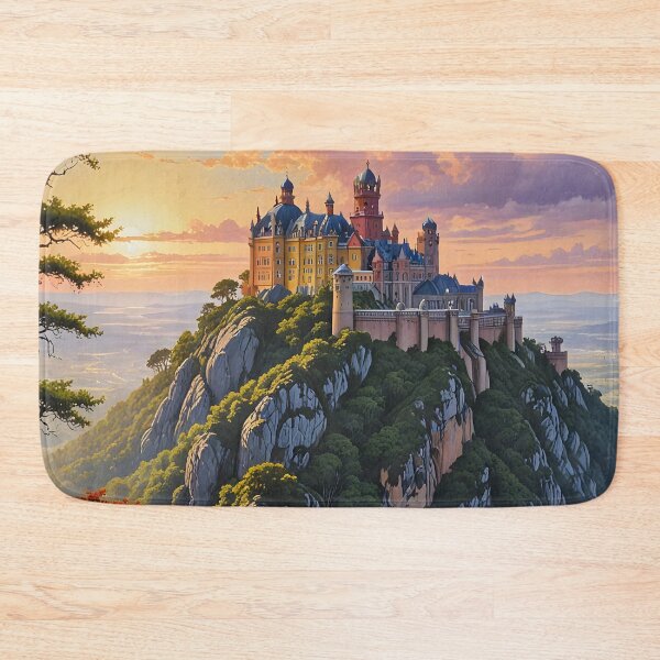 Item preview, Pena Palace: Sunset Splendor in Sintra designed and sold by LSVart.