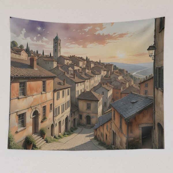 Item preview, Perugia Old Town: Golden Sunset in Medieval Italy designed and sold by LSVart.