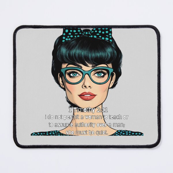 Item preview, 1 Timothy 2:11. Women Bible Verse. designed and sold by Atheist-Heaven.