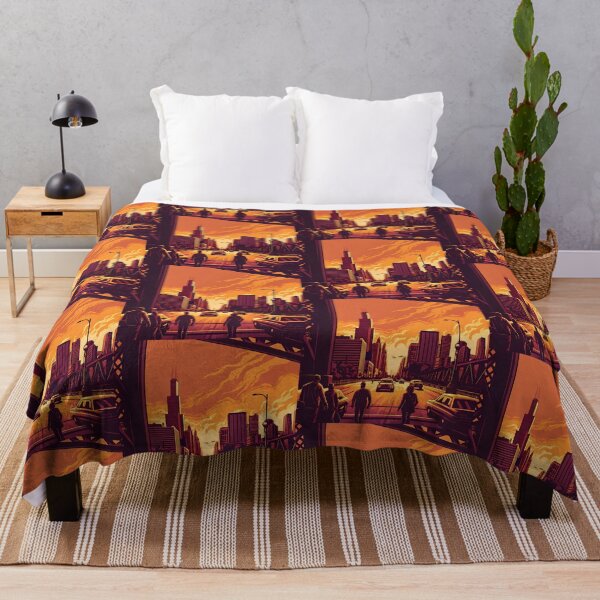 Item preview, Cityscapes Urban Adventures Colorful Design Art Illustration designed and sold by ART ATTACK ZONE.