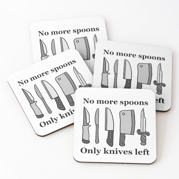 Item preview, No More Spoons designed and sold by Deathtomorrow .