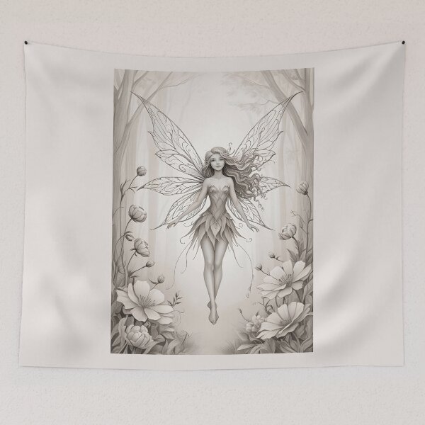 Item preview, Fairy, Aesthetic, Elf girl, Girl, Anime, fantasy, astarion girl, magic, designed and sold by GOLDENGARDENART.