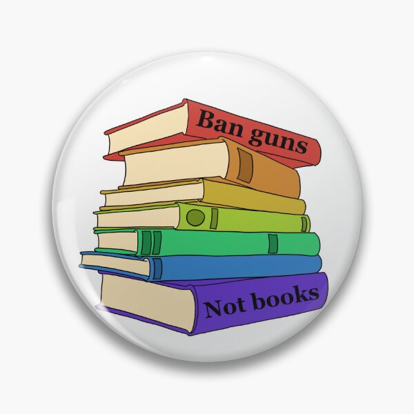 Item preview, Ban guns not books designed and sold by Deathtomorrow .