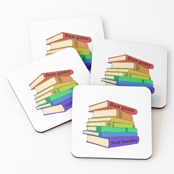 Item preview, Ban guns not books designed and sold by Deathtomorrow .