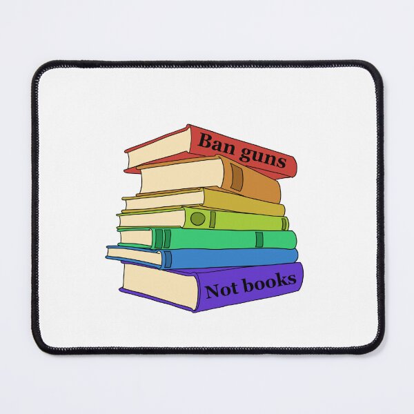 Item preview, Ban guns not books designed and sold by Deathtomorrow .
