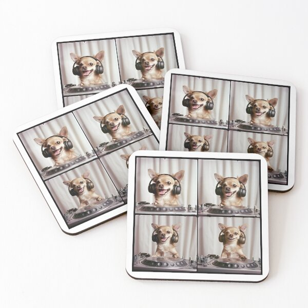 Item preview, Funny Chihuahua Dog DJ Set designed and sold by RockFireMerch.
