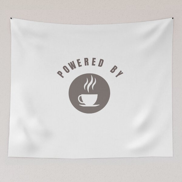 Item preview, Powered by Coffee designed and sold by MargLandmeter.