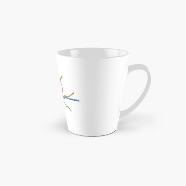 Washington DC Metro Map Tall Mug
