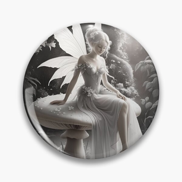 Item preview, White Fairy, Aesthetic, Elf girl, Girl, Anime, fantasy, astarion girl, magic, designed and sold by GOLDENGARDENART.