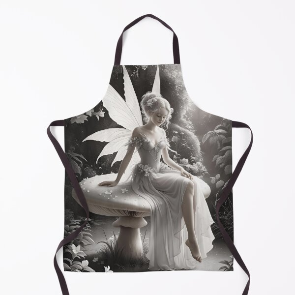 Item preview, White Fairy, Aesthetic, Elf girl, Girl, Anime, fantasy, astarion girl, magic, designed and sold by GOLDENGARDENART.