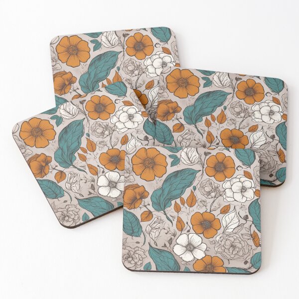Item preview, Vintage Floral Elegance – Botanical Pattern designed and sold by Sghm.Shop.
