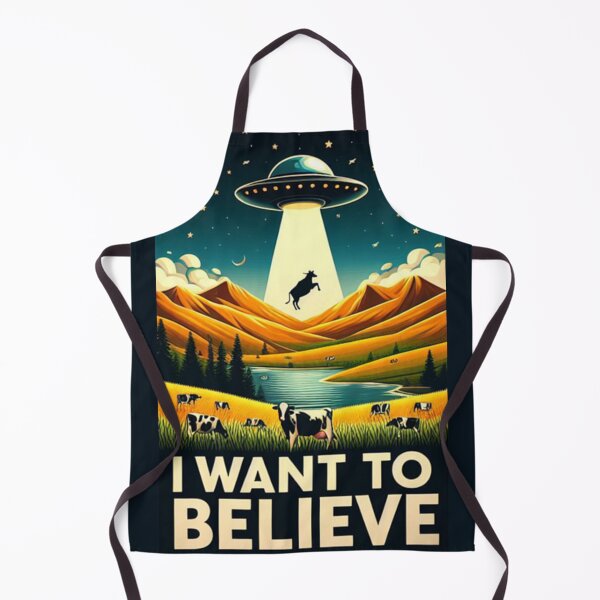 Item preview, I Want To Believe - At Night designed and sold by RedFirecracker.